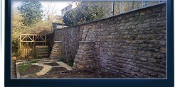 Builders in Bath, Stone Walls, Retaining Walls, Stone Wall Restoration Work.